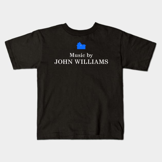 Music by John Williams Kids T-Shirt by Triad Of The Force